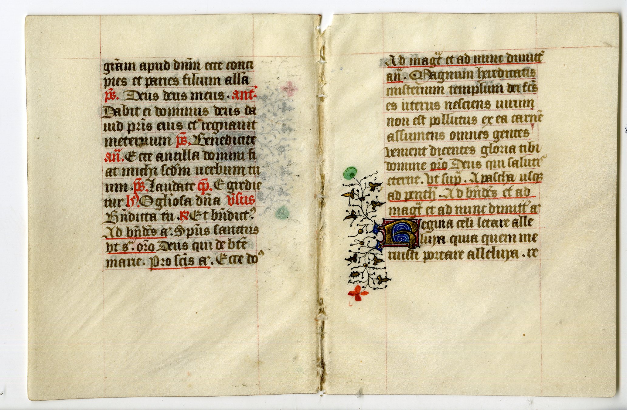 , Various Manuscripts from Book of Hours-Bibles-13-16th.c., Pictura Antique Prints