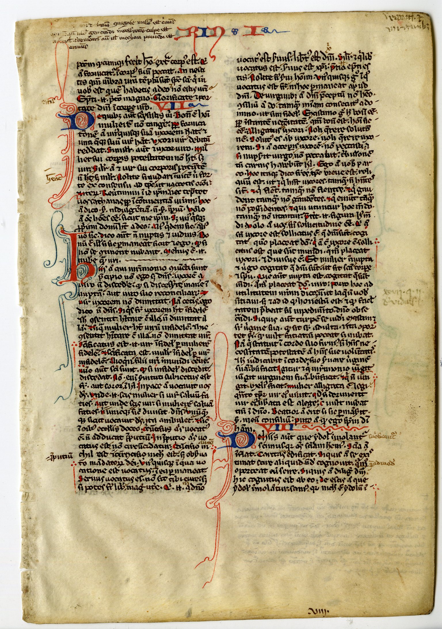 , Various Manuscripts from Book of Hours-Bibles-13-16th.c., Pictura Antique Prints