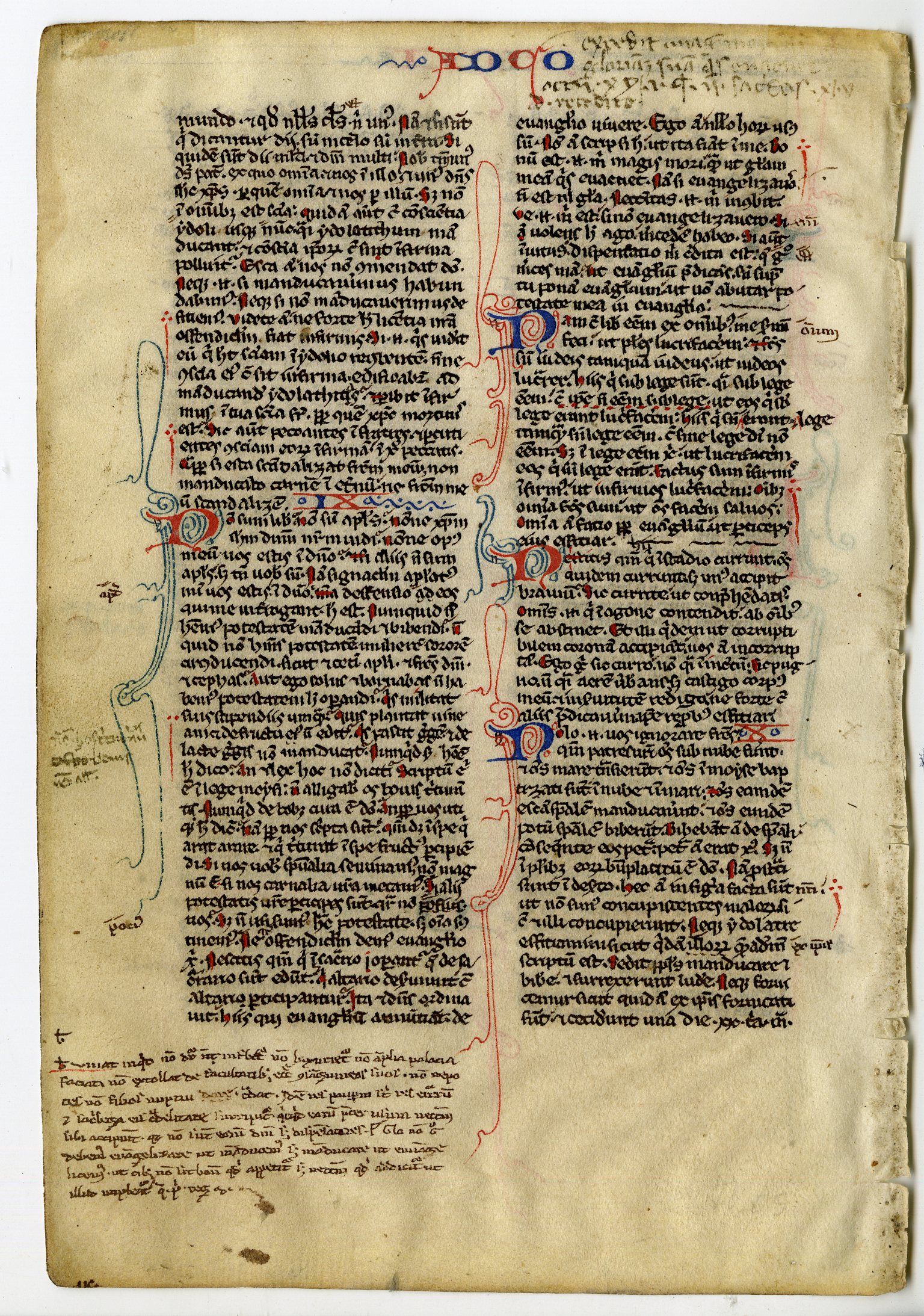 , Various Manuscripts from Book of Hours-Bibles-13-16th.c., Pictura Antique Prints