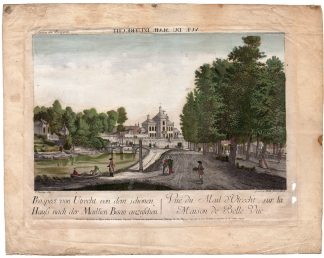 Antique Print-MALIEBAAN-UTRECHT-Versteegs-Leizelt-ca. 1780