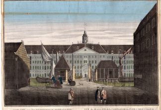 Antique Print-OOST INDISCH ZEEMAGAZIJN-VOC-AMSTERDAM-Fouquet-Schouten-c.1770