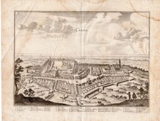 Antique Print-CASSEL-KASSEL-Merian-1650