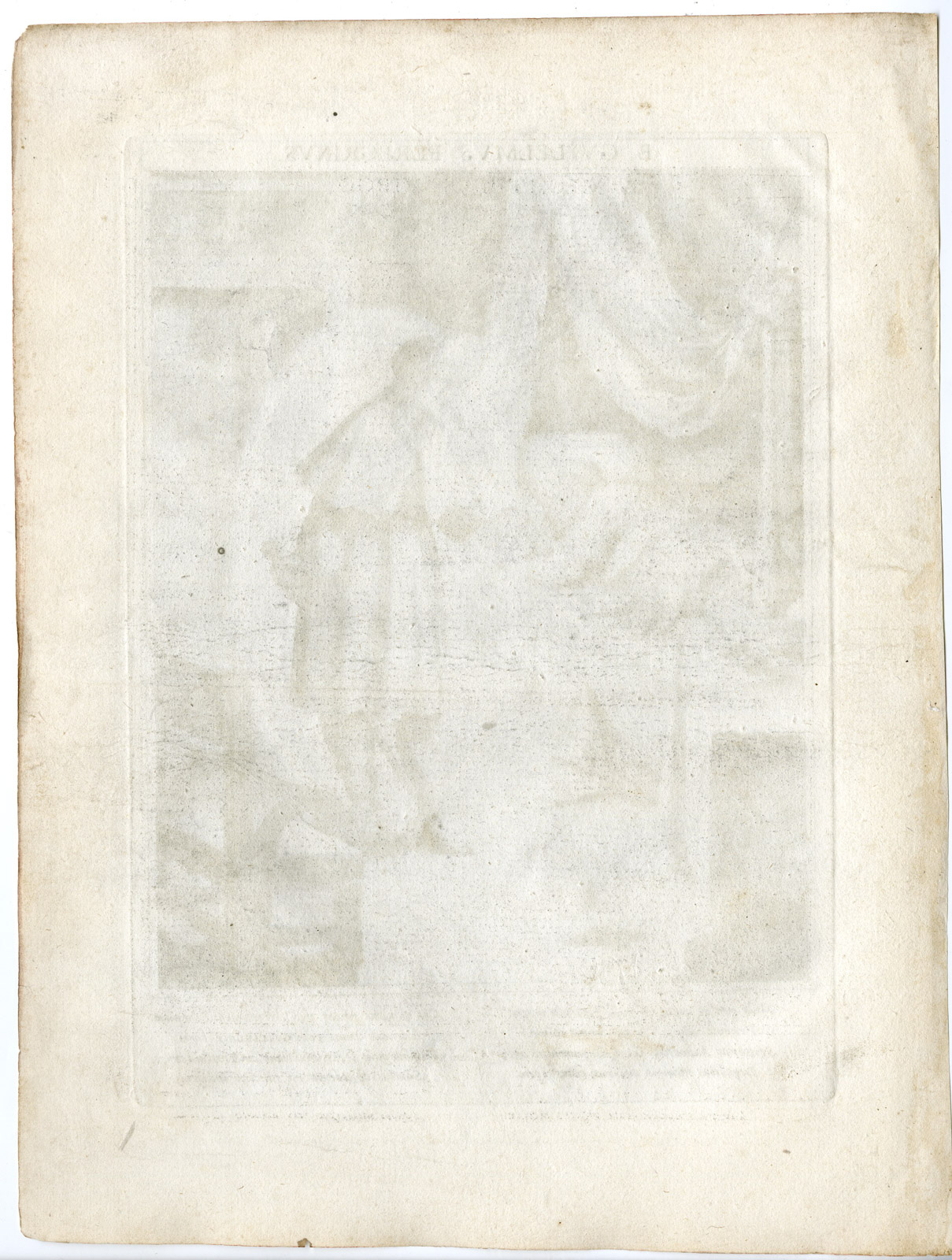 , Antique Master Print-SAINT GUILIELMUS THE PILGRIM-PEREGRINUS-Kager-Sadeler-1615, Pictura Antique Prints