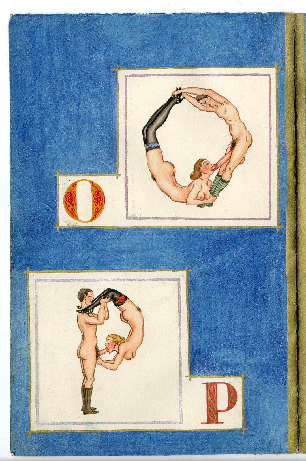 Pco 19282 416x627 Complete set of Drawings-EROTIC ABC-ALPHABET-CARTOON-Anonymous-1940 - Image 9