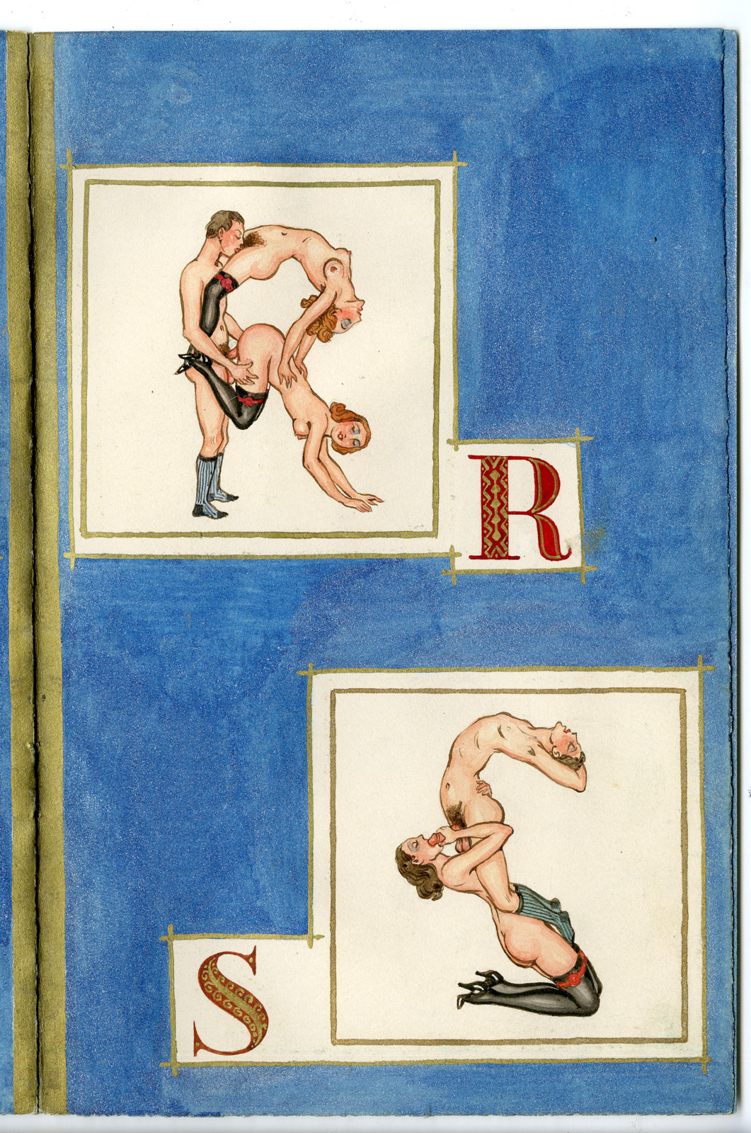 Pco 19283 416x627 Complete set of Drawings-EROTIC ABC-ALPHABET-CARTOON-Anonymous-1940 - Image 10