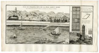Antique Print-CINQ MARS LA PILE-LOIRE RIVER-Sauvagere-Lattre-1770