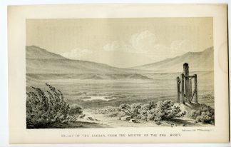 Antique Print-UTAH-GREAT SALT LAKE-JORDAN RIVER-VALLEY-Stansbury-Ackerman-1852