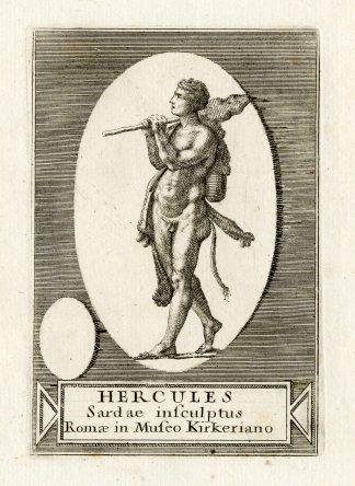 Antique Print-HERCULES-GRECO ROMAN MYTHOLOGY-PL. 57-Bartoli-Anonymous-1782