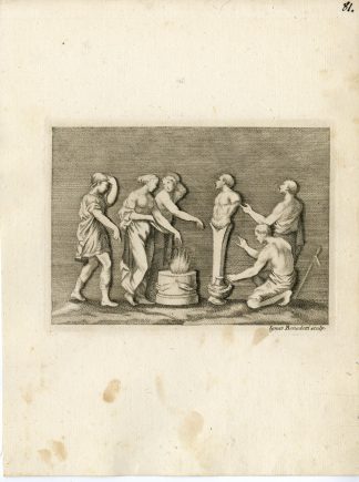 Antique Print-ART-GRECO ROMAN MYTHOLOGY-PL. 81-Bartoli-Benedetti-1782