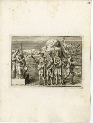 Antique Print-SHIP-GRECO ROMAN MYTHOLOGY-PL. 112-Bartoli-anonymous-1782