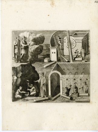 Antique Print-CONSTRUCTION-GRECO ROMAN MYTHOLOGY-PL. 113-Bartoli-anonymous-1782
