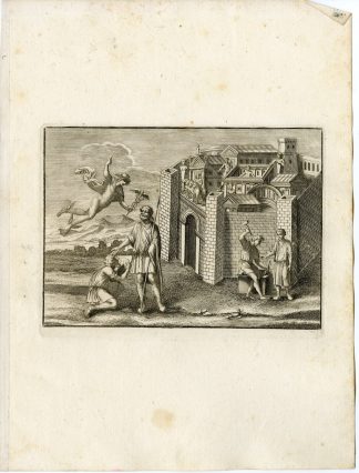 Antique Print-MERCURY-CITY-GRECO ROMAN MYTHOLOGY-PL. 37-Bartoli-anonymous-1782