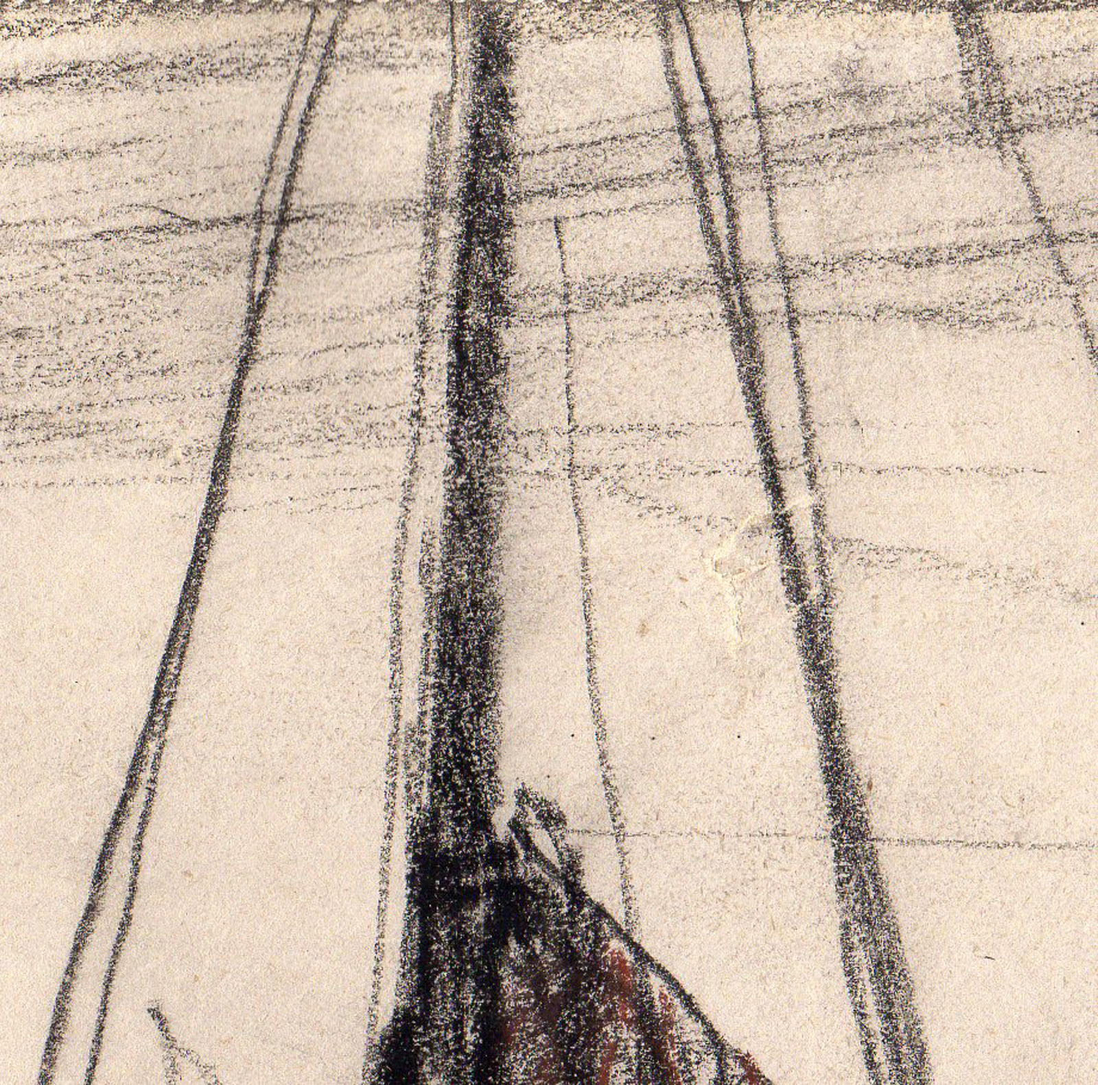 RB 1727 416x411 Antique Drawing-LEUVEHAVEN-ROTTERDAM-HARBOUR-SHIPS-Groen-1923 - Image 2
