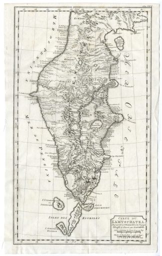 Antique Print-KAMCHATKA PENINSULA-RUSSIA-van Krevelt-Prevost-1777
