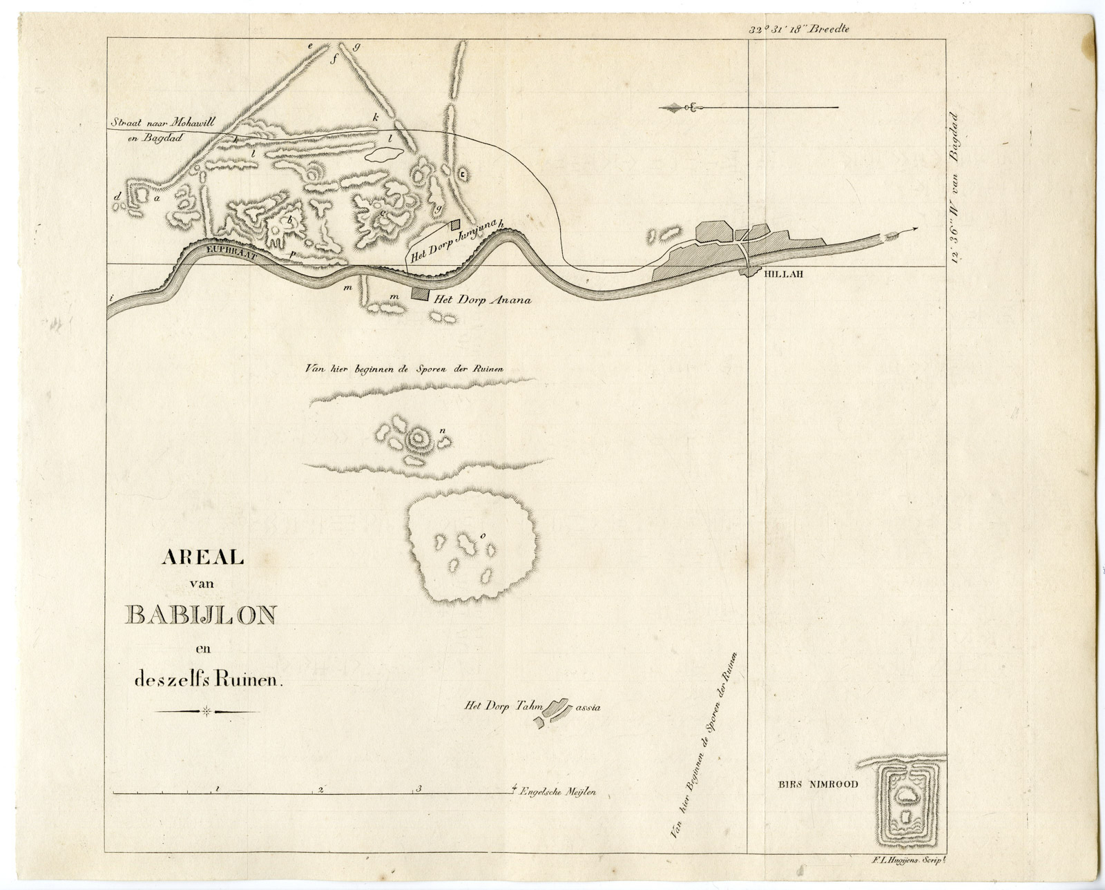 , Antique Prints-Maps-CLASSICAL ANTIQUITY-Heeren-1824, Pictura Antique Prints