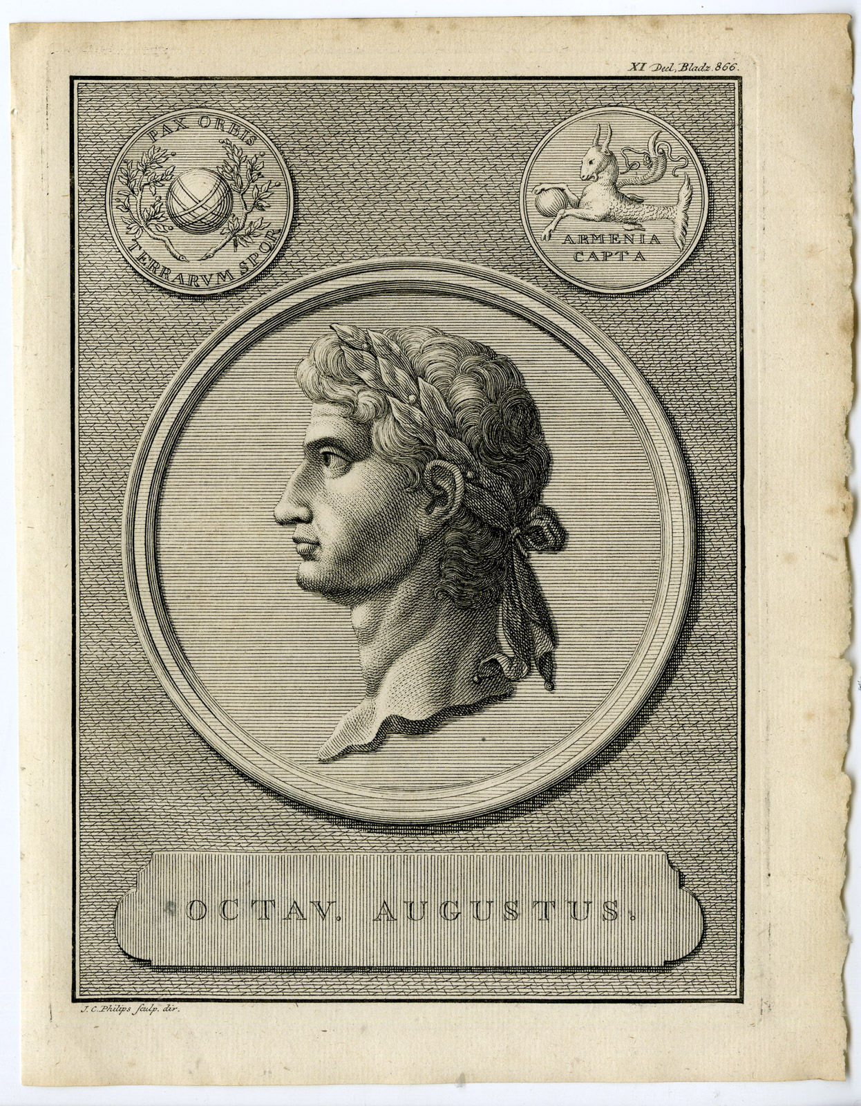 , Antique Prints-Maps-CLASSICAL ANTIQUITY-Westerbaen-Besseling-1735-catalogue 2, Pictura Antique Prints