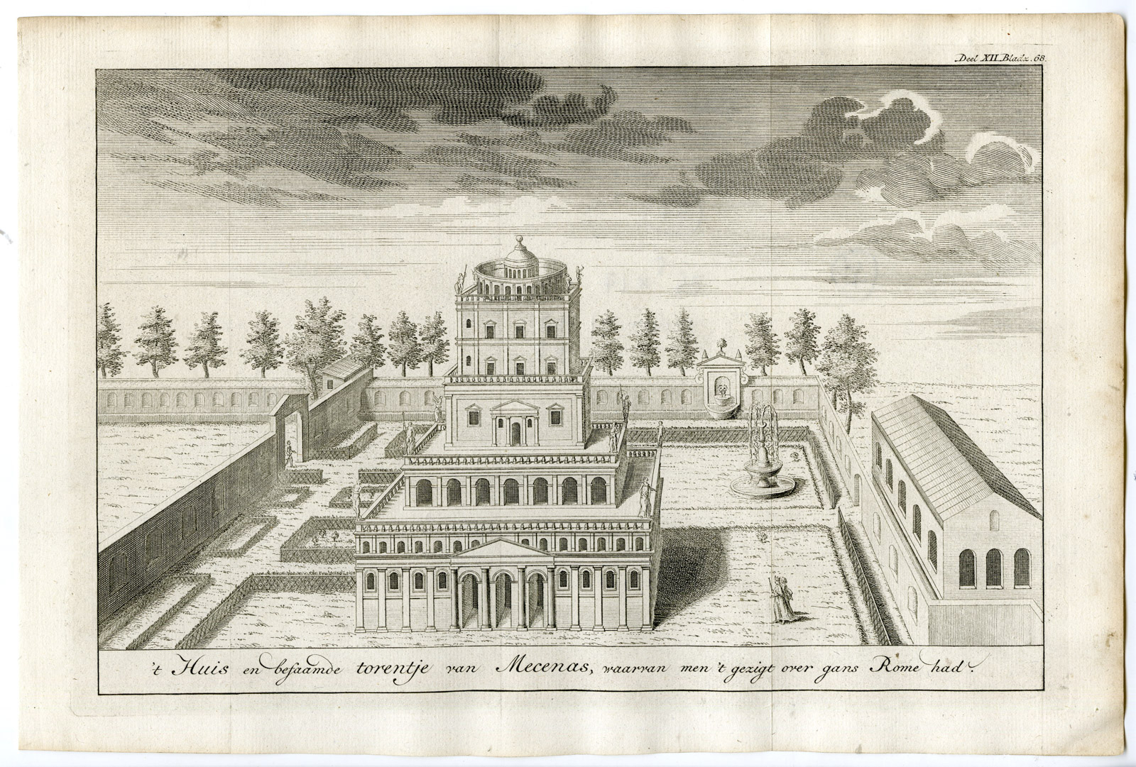 , Antique Prints-Maps-CLASSICAL ANTIQUITY-Westerbaen-Besseling-1735-catalogue 2, Pictura Antique Prints