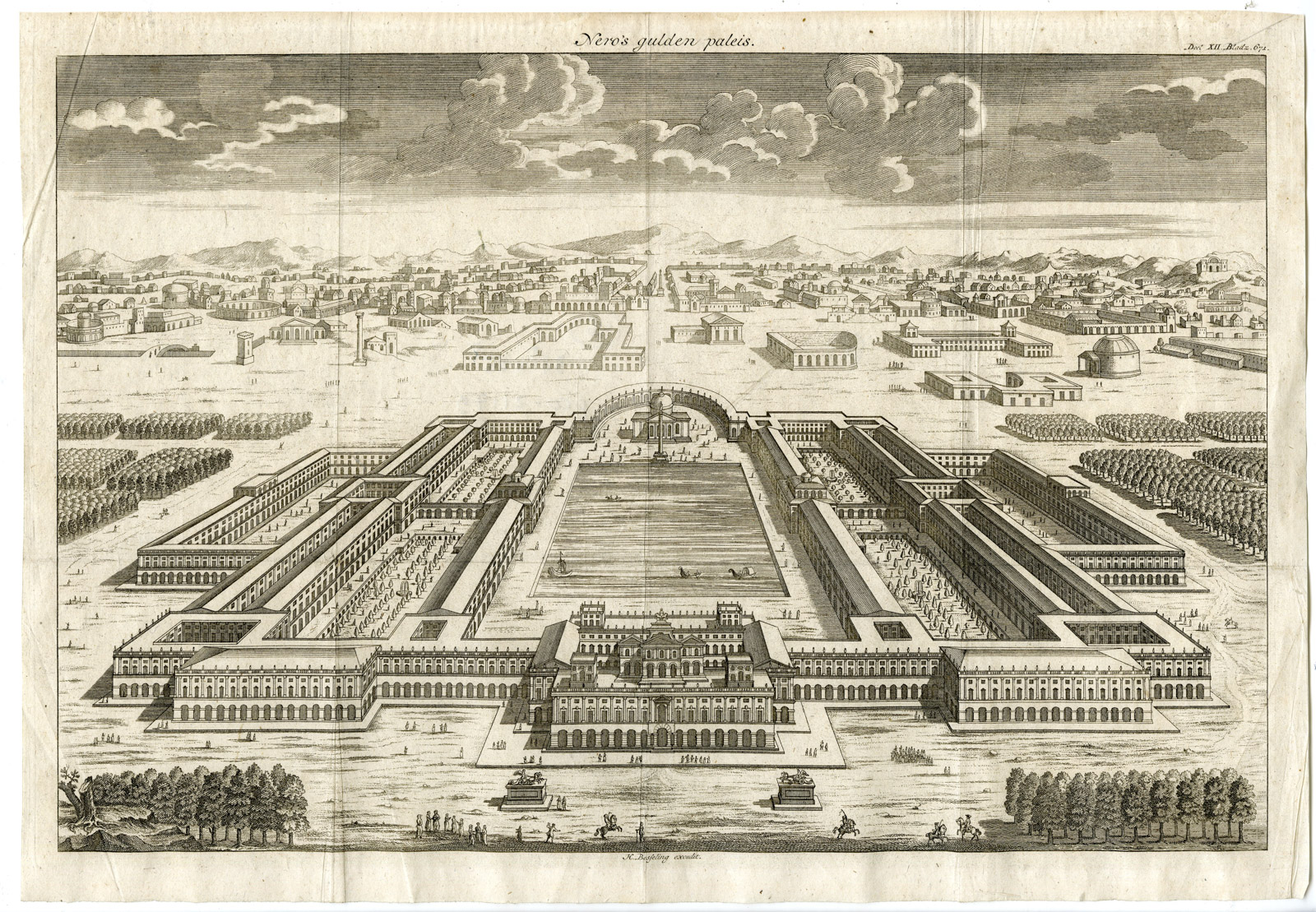 , Antique Prints-Maps-CLASSICAL ANTIQUITY-Westerbaen-Besseling-1735-catalogue 2, Pictura Antique Prints