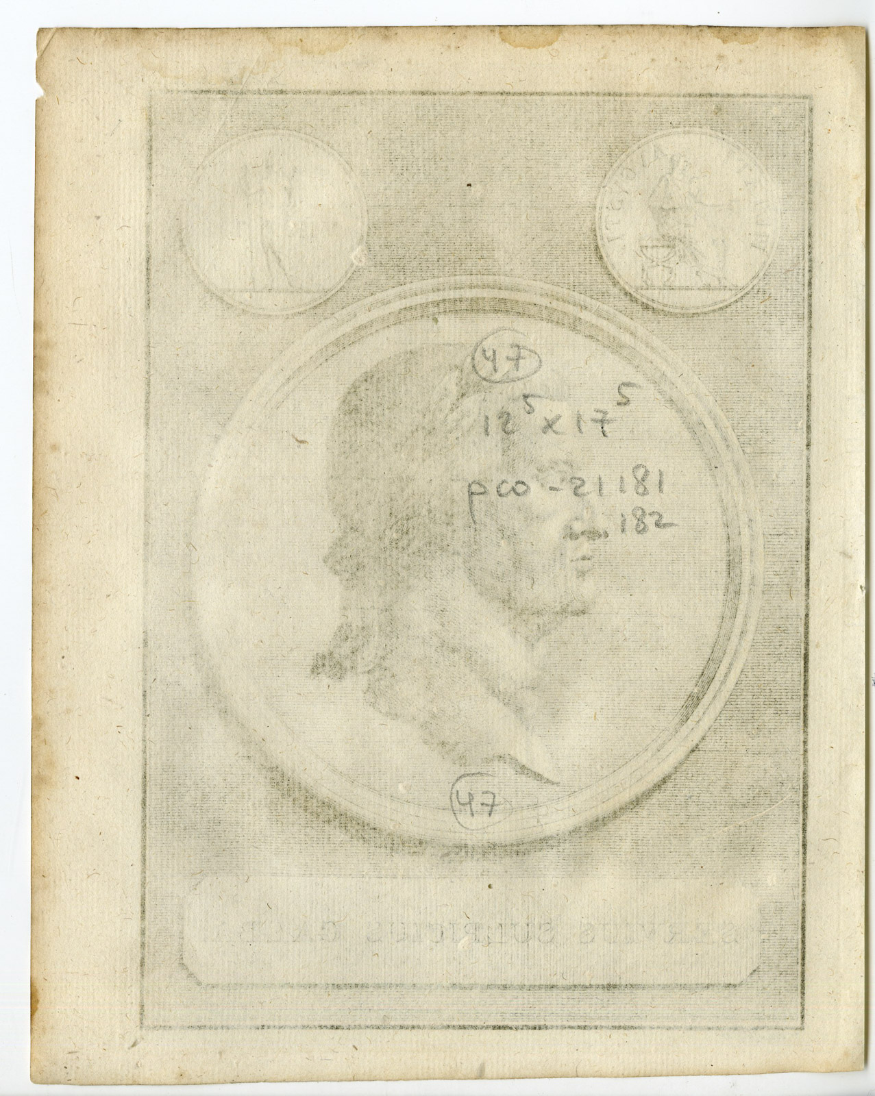 , Antique Prints-Maps-CLASSICAL ANTIQUITY-Westerbaen-Besseling-1735-catalogue 2, Pictura Antique Prints