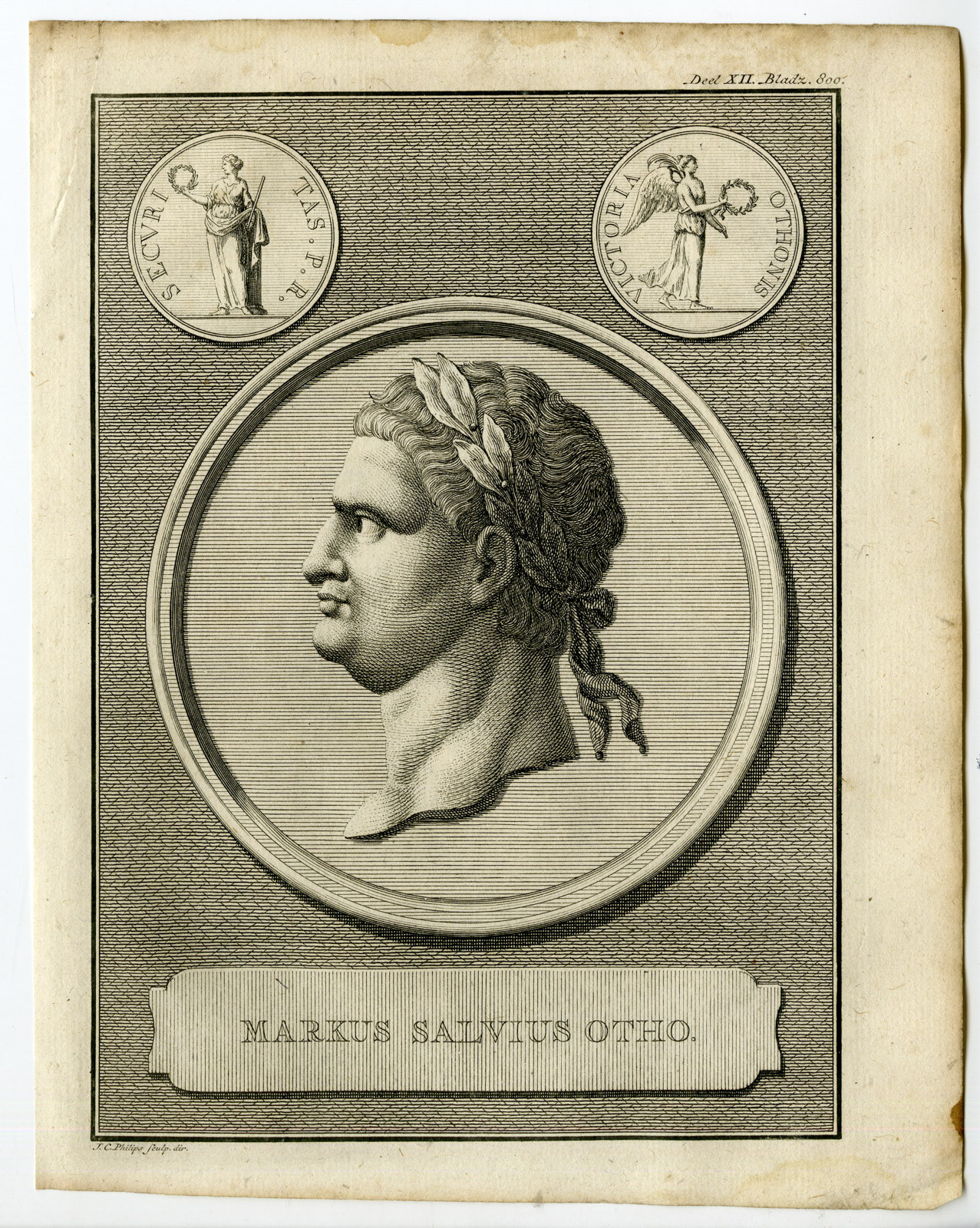 , Antique Prints-Maps-CLASSICAL ANTIQUITY-Westerbaen-Besseling-1735-catalogue 2, Pictura Antique Prints
