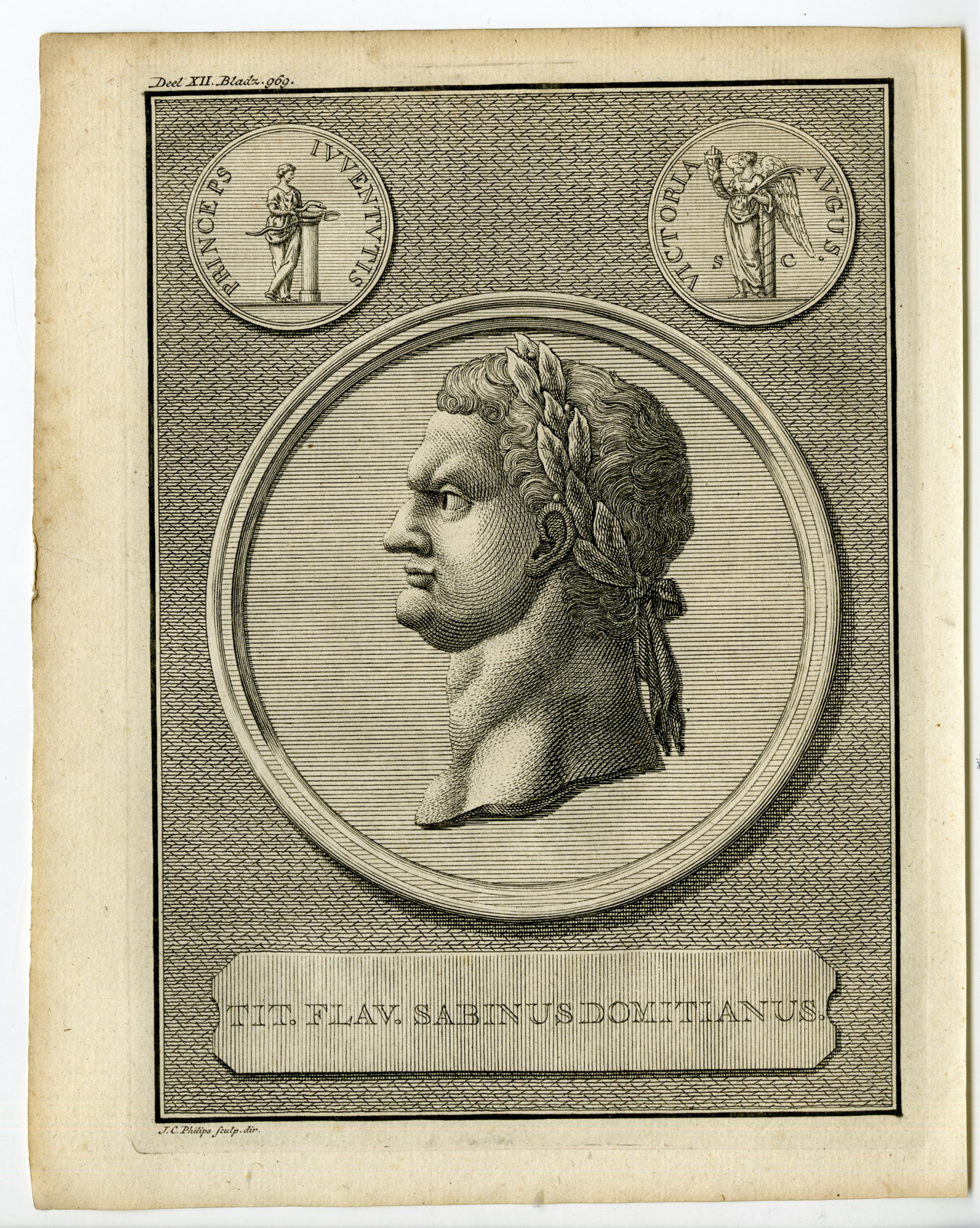 , Antique Prints-Maps-CLASSICAL ANTIQUITY-Westerbaen-Besseling-1735-catalogue 2, Pictura Antique Prints