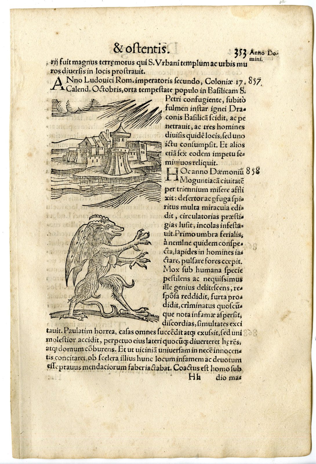 Pco 21247 1 416x611 Rare Antique Print-DISASTER-STORM-BLOOD RAIN-DEMON-Lycosthenes-1557