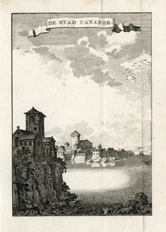 Antique Print-CANNANORE-KANNUR-MALABAR-INDIA-VOC-Prevost-1777