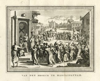 Antique Print-MACHILIPATNAM-BANDAR-VAN DEN BROECKE-VOC-Prevost-1777