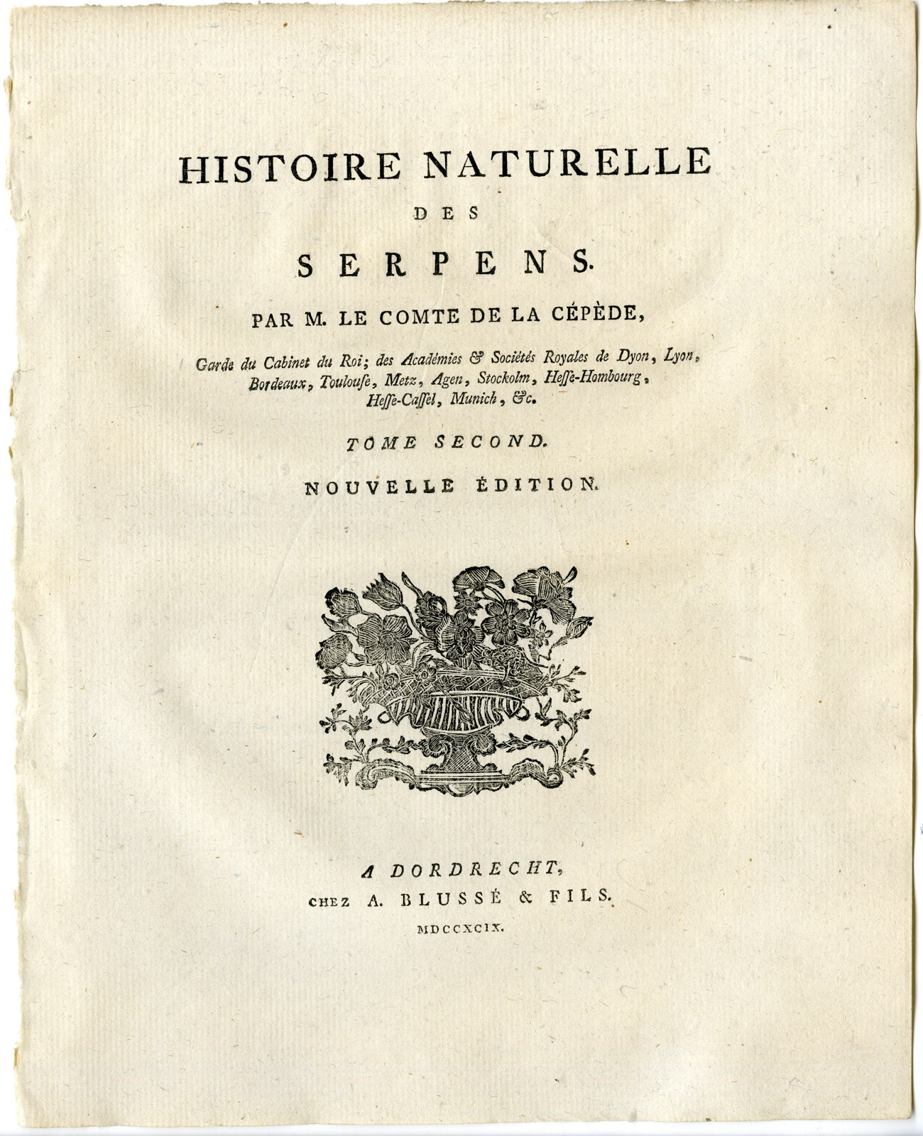 , Snakes-Lacepede-1799, Pictura Antique Prints