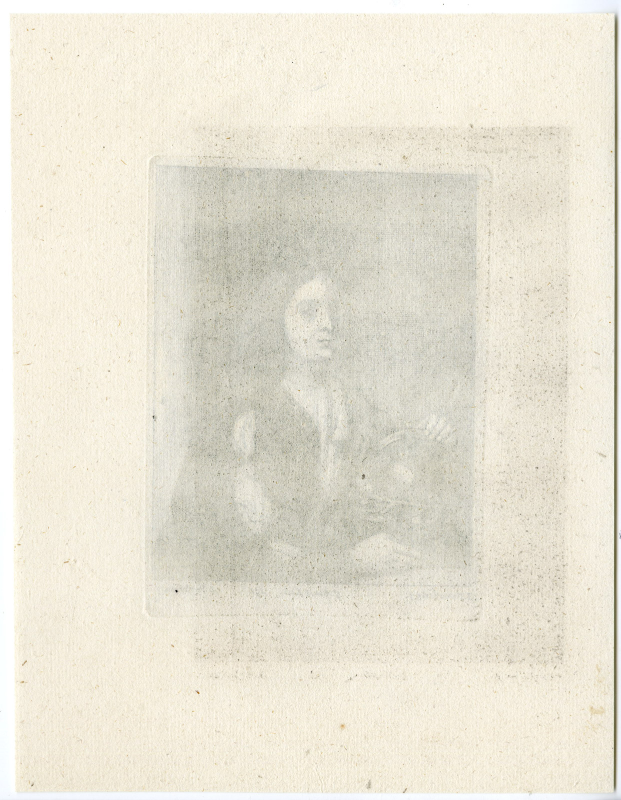 , Antique Print-BOY WITH HELMET-PORTRAIT-PL. 191-Vorsterman-Palma-Teniers-1673, Pictura Antique Prints