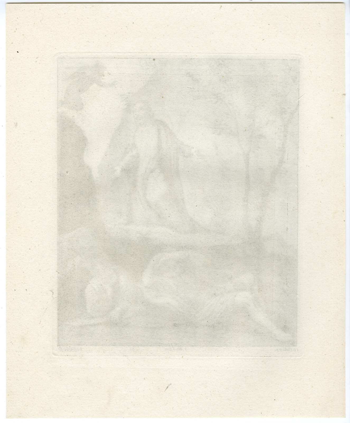 , Antique Print-GARDEN OF GETHSEMANE-PL. 99-van Lisebetten-Tintoretto-Teniers-1673, Pictura Antique Prints