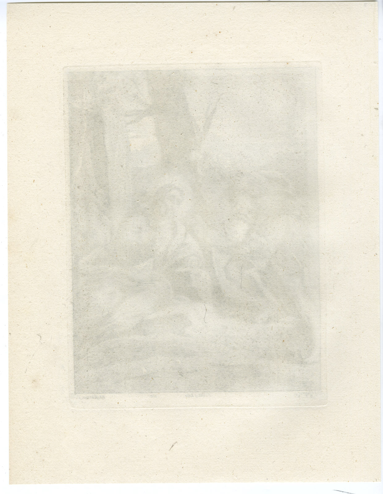 , Antique Print-TEMPTATION OF CHRIST-PL.100-van Lisebetten-Tintoretto-Teniers-1673, Pictura Antique Prints