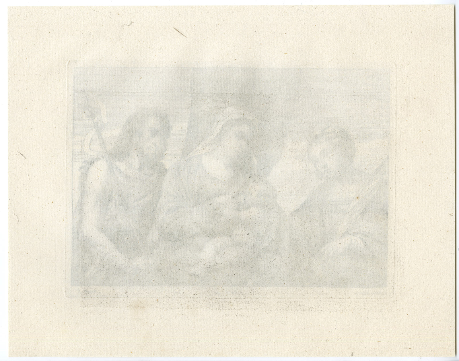 , Antique Print-MADONNA-CHILD-ST. JOHN-PL. 199-Popels-Giovane-Teniers-1673, Pictura Antique Prints