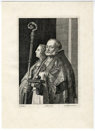 Antique Print-SAINT NICHOLAS-MYRA-PL. 4-Vorsterman-Messina-Teniers-1673