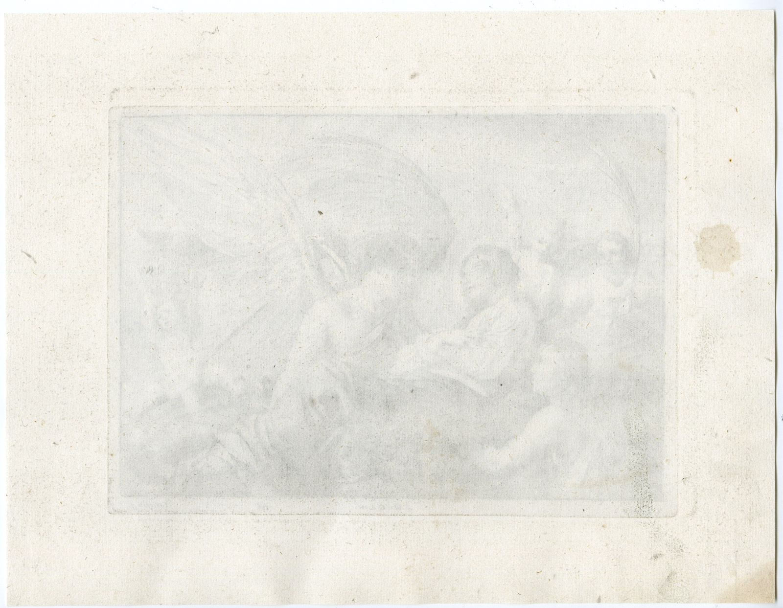 , Antique Print-ASCENSION-SAINT CATHERINE-PL. 236-van Troyen-Baglione-Teniers-1673, Pictura Antique Prints