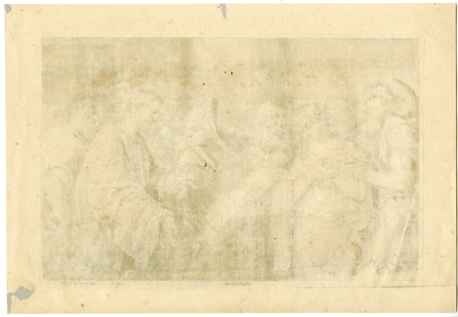 , Antique Print-CHRIST-WOMAN-ADULTERY-van der Steen-Varotari-Teniers-1673, Pictura Antique Prints