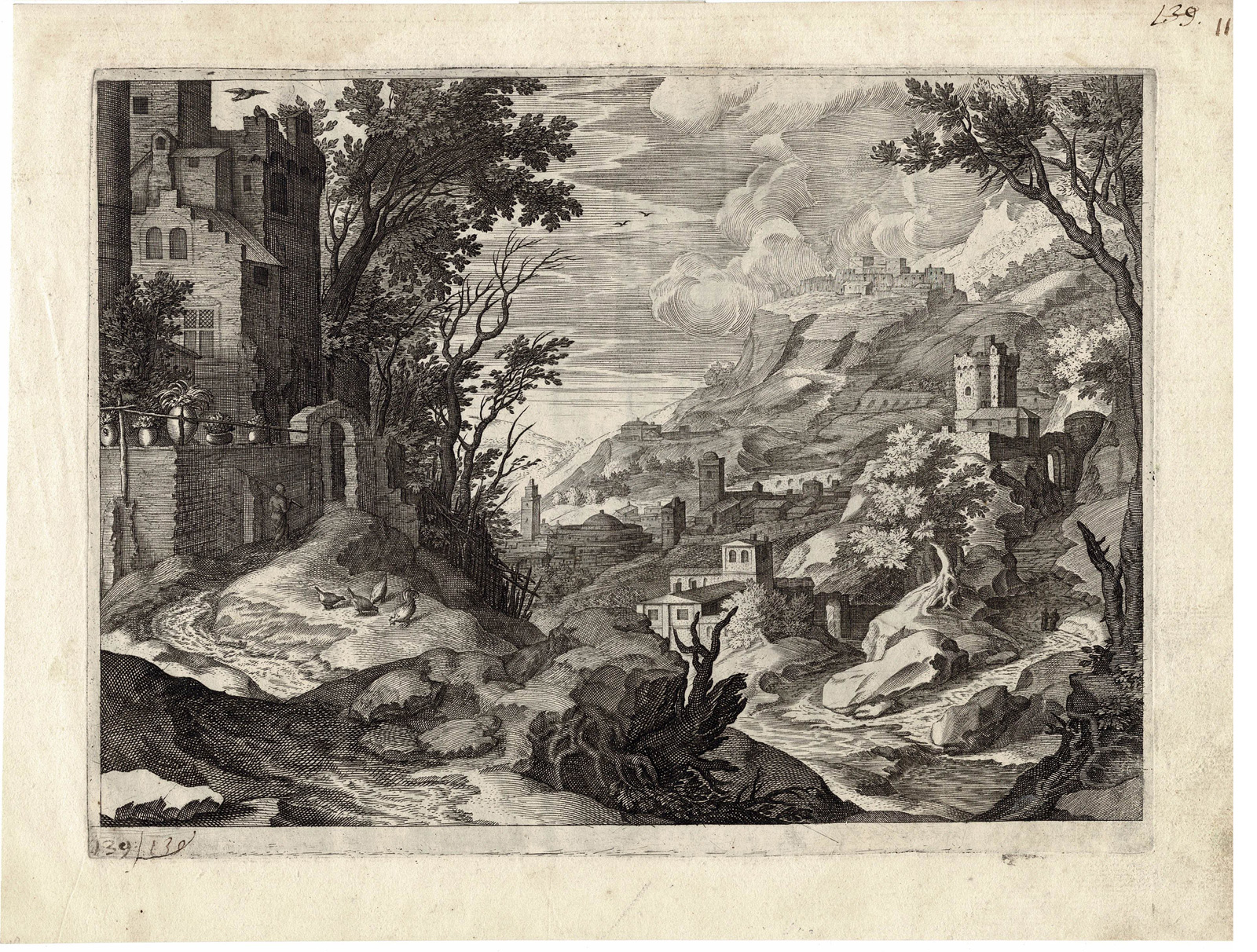 , Misc. Flemish Landscapes – Catalogue, Pictura Antique Prints