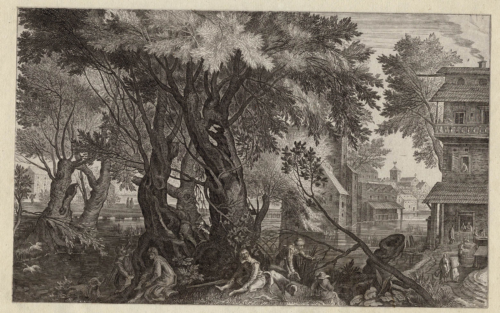 , Misc. Flemish Landscapes – Catalogue, Pictura Antique Prints
