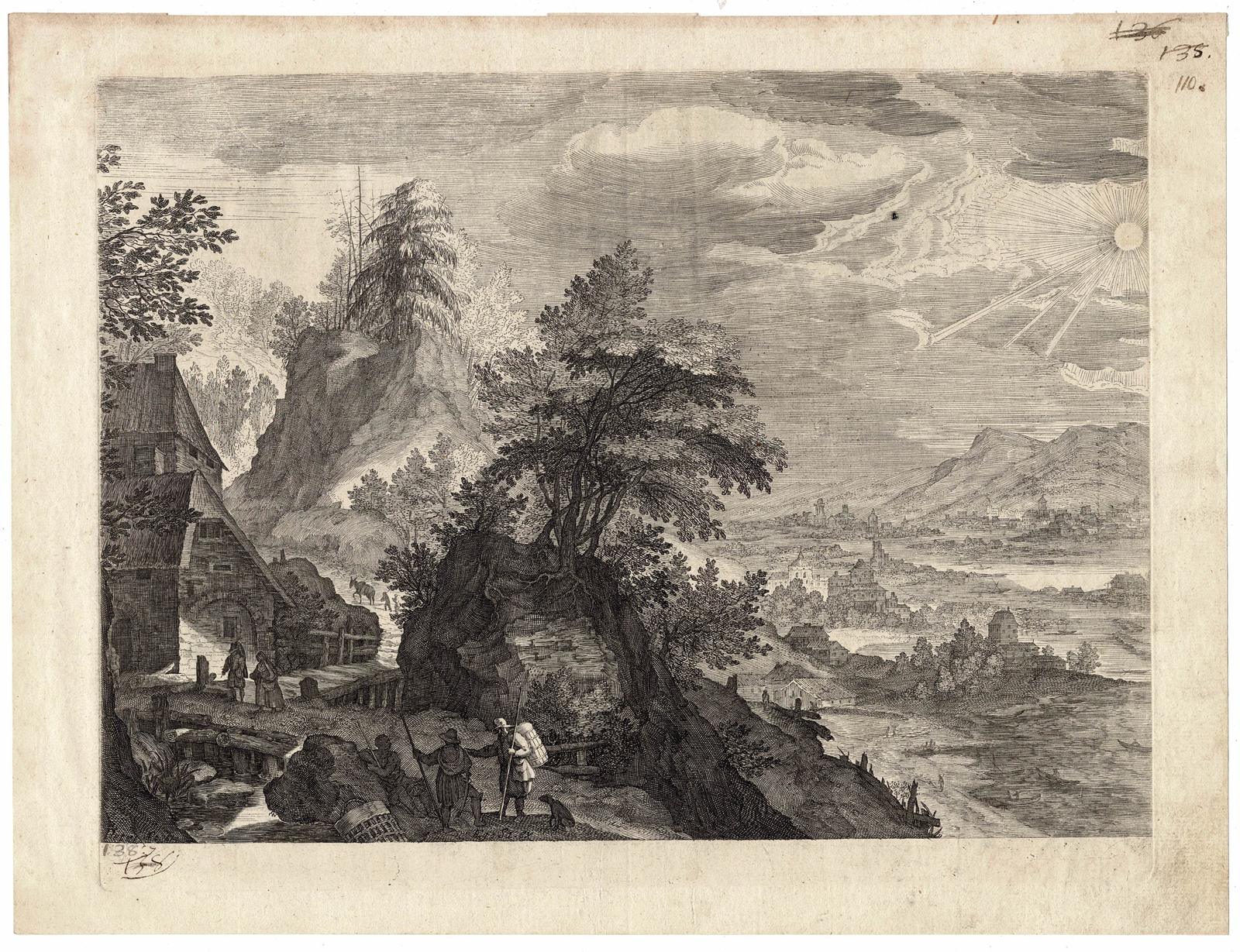 , Misc. Flemish Landscapes – Catalogue, Pictura Antique Prints