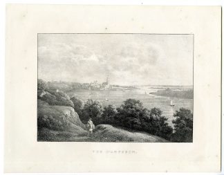 Antique Print-ARNHEM-ARNHEIM-RIVER RHINE-VIEW-Cloet-1825