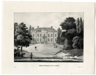 Antique Print-CASTLE-HEMMEN-GELDERLAND-KASTEEL-Cloet-1825