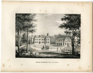 Antique Print-CASTLE-RUURLO-GELDERLAND-KASTEEL-Cloet-1825
