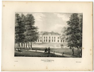 Antique Print-CASTLE-ENGHUIZEN-BRONCKHORST-KASTEEL-Cloet-1825