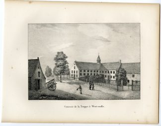 Antique Print-CONVENT-ABBEY-BEER-TRAPPIST-WESTMALLE-Cloet-1825