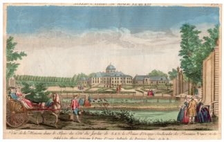 Antique Print-PALACE-DUTCH-HUIS TEN BOSCH-KING-Pasquier-1750