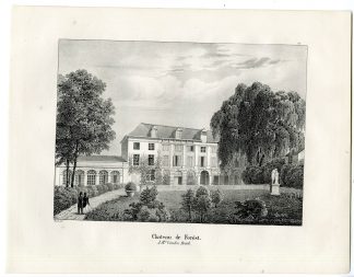 Antique Print-CHATEAU-DE LA FOREST-VANDEN BROEK-Cloet-1825