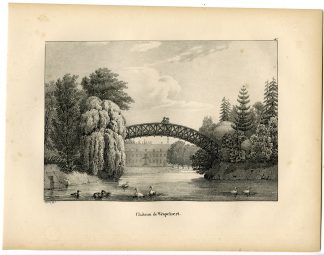 Antique Print-CHATEAU-WESPELAAR CASTLE-KASTEEL-Cloet-1825