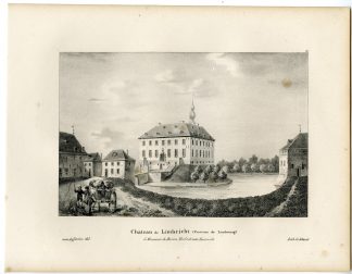 Antique Print-CASTLE-LIMBRICHT-LIMBURG-SITTARD GELEEN-Cloet-1825