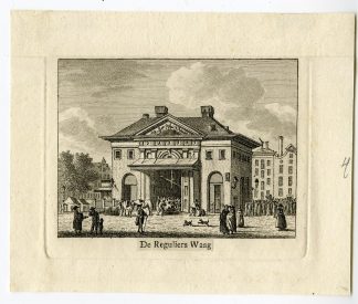 Antique Print-REGULIERSWAAG-WEIGH HOUSE-AMSTERDAM-Bendorp-Bulthuis-1792