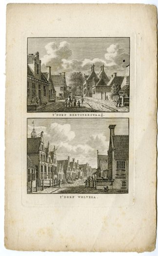 Antique Print-BEETSTERZWAAG-WOLVEGA-FRIESLAND-Bendorp-Bulthuis-1792